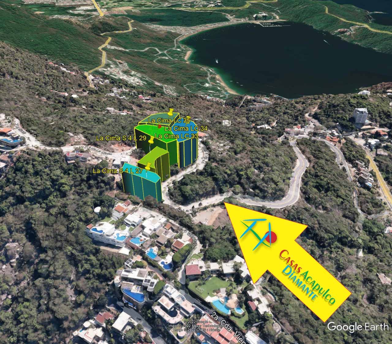 Terreno La Cima S4 27 y 29 LC 33, 34 y 35 - Vista aérea 5